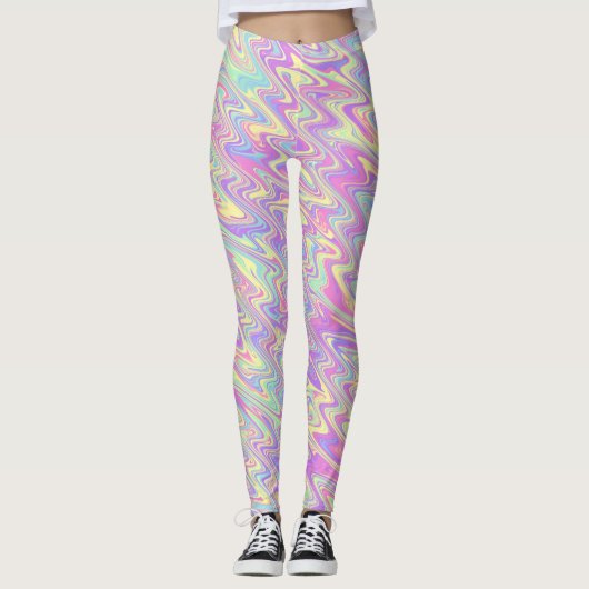 Funky Golven Leggings (Voorkant)