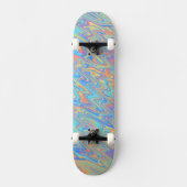 Funky golven persoonlijk skateboard (Voorkant)