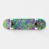 Funky golven persoonlijk skateboard (Horizontaal)