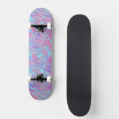 Funky golven persoonlijk skateboard (Voorkant)