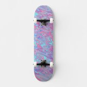 Funky golven persoonlijk skateboard (Voorkant)