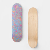 Funky golven  persoonlijk skateboard (Voorkant)