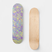 Funky golven persoonlijk skateboard (Voorkant)