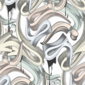 Funky Graffiti-gebogen pijlen Sticker (Voorkant)