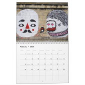 Funky Graffitis in Wenen Oostenrijk 2025 Kalender (Feb 2026)