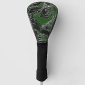 Funky Green Camo Golfheadcover (Voorkant)