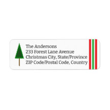 Funky Green Christmas Tree Design