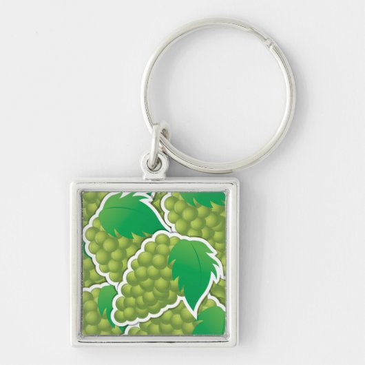 Funky green grappen sleutelhanger (Voorkant)