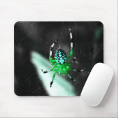 Funky Green Spider Muismat (Met muis)