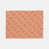 Funky Green Varen Patroon Deken (Voorkant (Horizontaal))