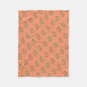 Funky Green Varen Patroon Deken (Voorkant)