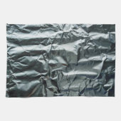 Funky Grey Faux Rimpelpatroon 4Amie Theedoek (Horizontaal)