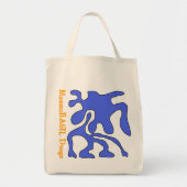 Funky Grocery Tas! Tote Bag (Voorkant)