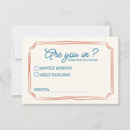 Funky Groen Roze Rood Funky RSVP 