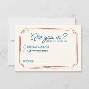 Funky Groen Roze Rood Funky RSVP