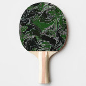 Funky Groene Camo Tafeltennisbatje (Voorkant)