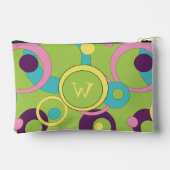 Funky Groene Cirkels Etui (Achterkant)