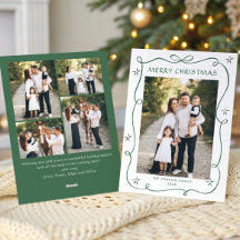Funky Groene Kerst Boog Lint 5 Foto
