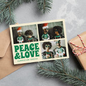 Funky Groovy Merry Xmas 3 foto kerst Kaart