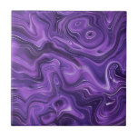 Funky Groovy Stylish Paarse Curves Marble 6-6 Tegeltje<br><div class="desc">Wil je een beetje anders en origineel zijn? Deze moderne funky groovy paarse marmer mimic curves print wall keramische tegel, is precies wat je nodig hebt. Verkrijgbaar in twee formaten van 4, 25 x 4, 25 en 6 x 6 inch. Dit is een vlakke kleurenafdruk en geen echte marmersteen. Maak...</div>