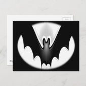 Funky Halloween Bat Briefkaart (Voorkant / Achterkant)