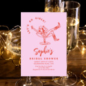 Funky Hand getrokken krabbel retro Vrijgezellenfee Kaart