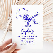 Funky Hand getrokken krabbel retro Vrijgezellenfee Kaart