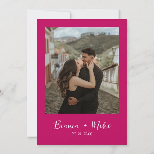 Funky handgeschreven champagne toren paar douche kaart (Achterkant)