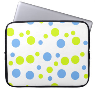 Funky Happy Bubbles Kleurrijke Laptophoes Laptop Sleeve