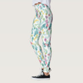 Funky Happy Summer Polkadots Pattern Leggings (Links)