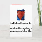 Funky Hart - de kaart van de Valentijnsdag (Achterkant)