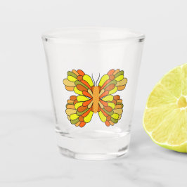 Funky Harvest Butterfly Shot glass Shot Glas