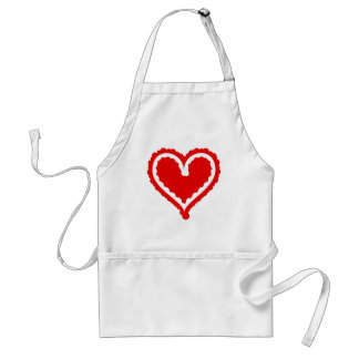 Funky Heart Standaard Schort