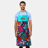 FUNKY HEARTS ART DESIGN SCHORT (Gedragen)