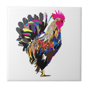 Funky Hen Tegeltje