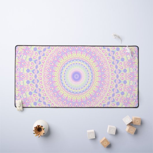 Funky Hippie Mandala Bureaumat (Kindertafel)