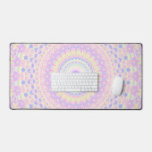 Funky Hippie Mandala Bureaumat (Keyboard & Muis)