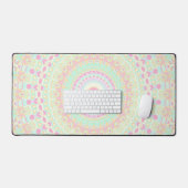 Funky Hippie Mandala Bureaumat (Keyboard & Muis)