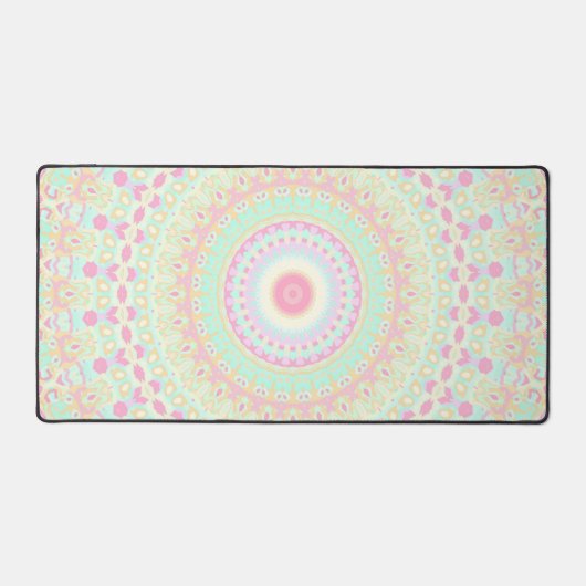 Funky Hippie Mandala Bureaumat (Voorkant)