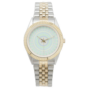 Funky Hippie Mandala  Horloge