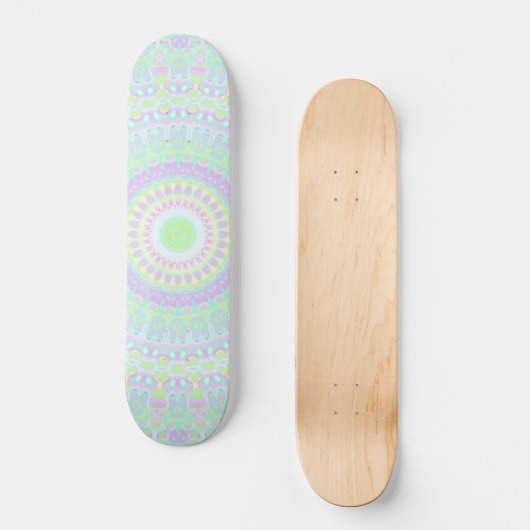Funky Hippie Mandala Persoonlijk Skateboard (Voorkant)