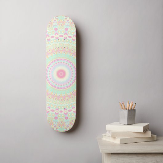 Funky Hippie Mandala Persoonlijk Skateboard (Muurkunst)