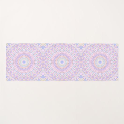 Funky Hippie Mandala Yogamat (Voorkant (horizontaal))