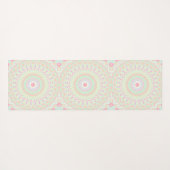 Funky Hippie Mandala Yogamat (Achterkant (horizontaal))