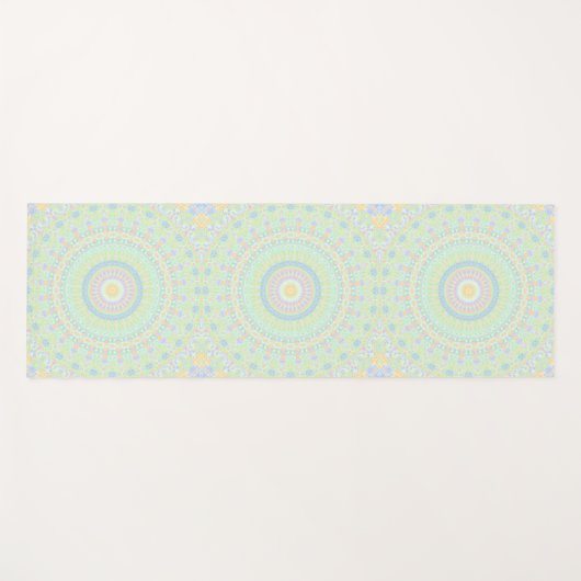 Funky Hippie Mandala  Yogamat (Voorkant (horizontaal))