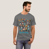 Funky Hoop Parade T-shirt (Voorkant volledig)