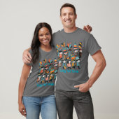 Funky Hoop Parade T-shirt (Unisex)