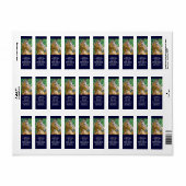 Funky Horse Circles blaast moderne kunst Etiket (Full Sheet)