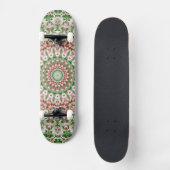 Funky ingewikkelde eclectische Boho Hippie Xmas Ma Persoonlijk Skateboard (Voorkant)