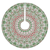 Funky Intrigerende Eclectische Boho Hippie Kerst M Kerstboom Rok (Voorkant)